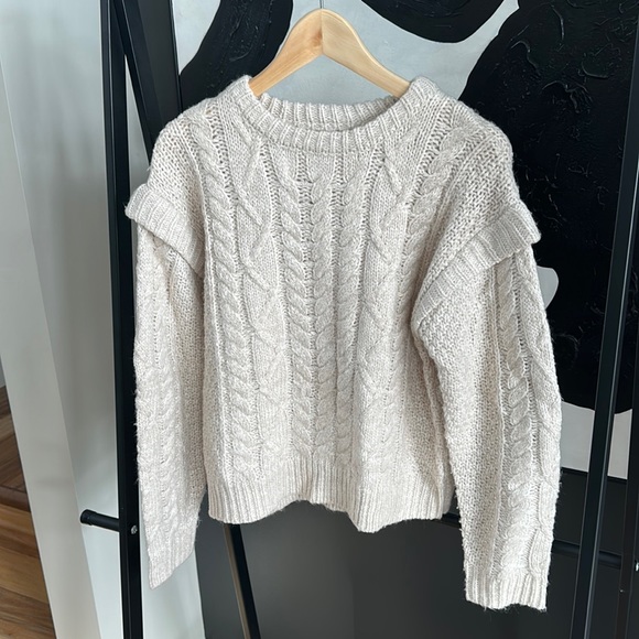 Cableknit sweater - Picture 1 of 3